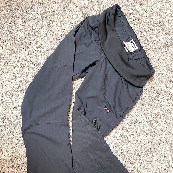 Koi lite XS regular fold over Grey scrub pants